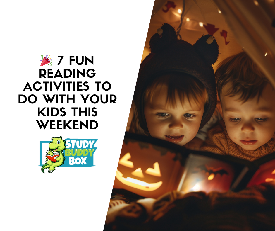 🎉 7 Fun Reading Activities to Do With Your Kids This Weekend