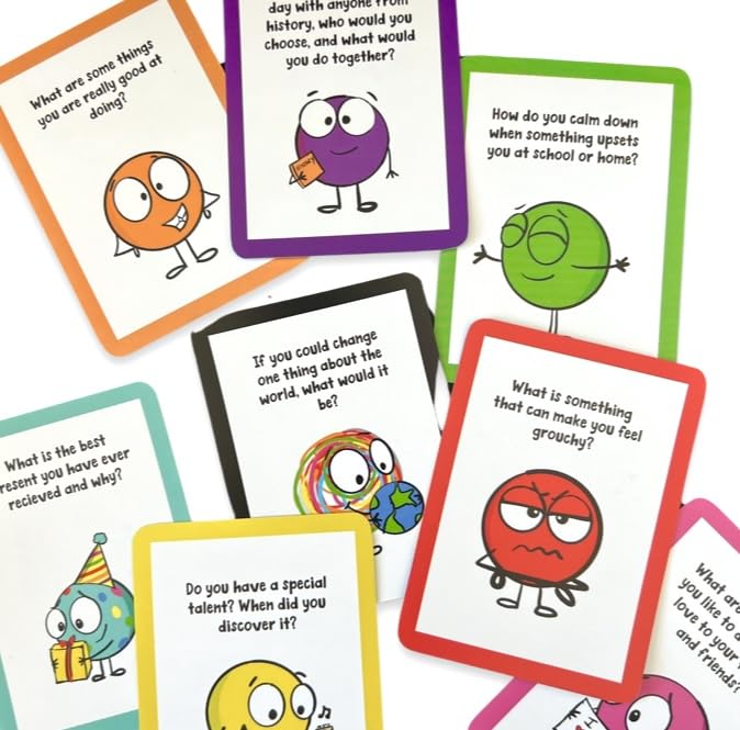 101 Conversation Cards for Kids: Get to Know ME